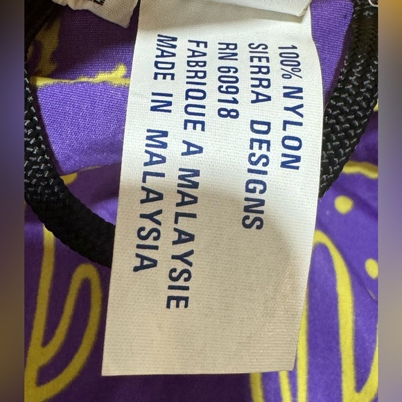 Sierra Designs 90s VTG Jacket Windbreaker All Over Print Cacti sz large - Picture 5 of 5